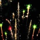 Фрагмент из видео салюта Рождественский звездопад 